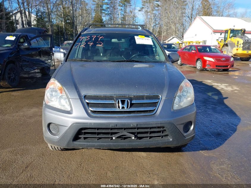 2006 Honda Cr-V Se VIN: SHSRD78906U415961 Lot: 43947242