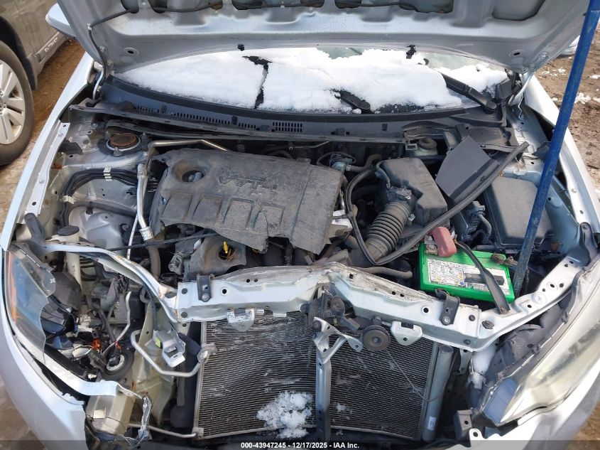 2016 Toyota Corolla S Plus VIN: 5YFBURHE9GP478709 Lot: 43947245