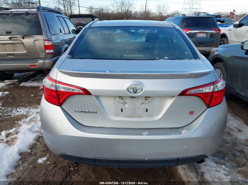 2016 Toyota Corolla S Plus VIN: 5YFBURHE9GP478709 Lot: 43947245