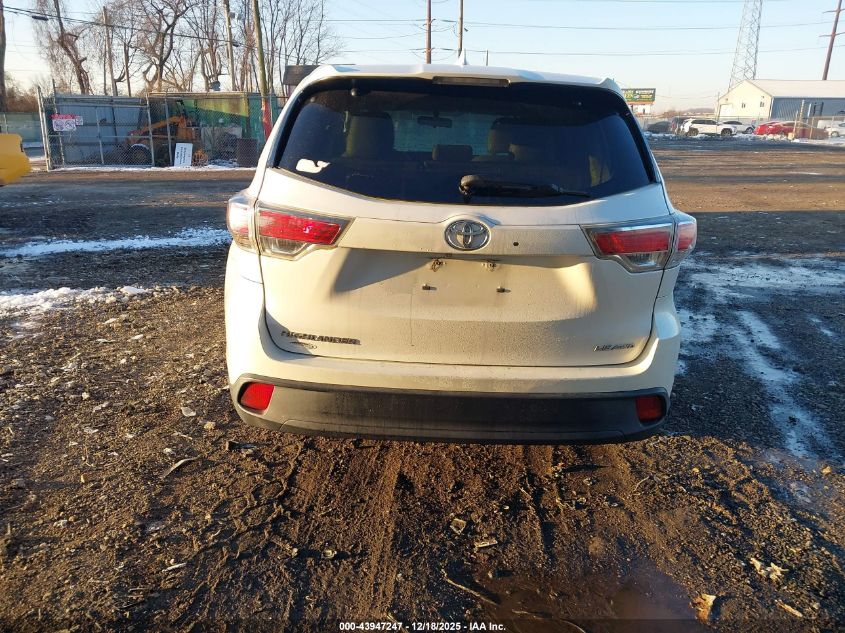 2016 Toyota Highlander Le Plus V6 VIN: 5TDBKRFH8GS324499 Lot: 43947247
