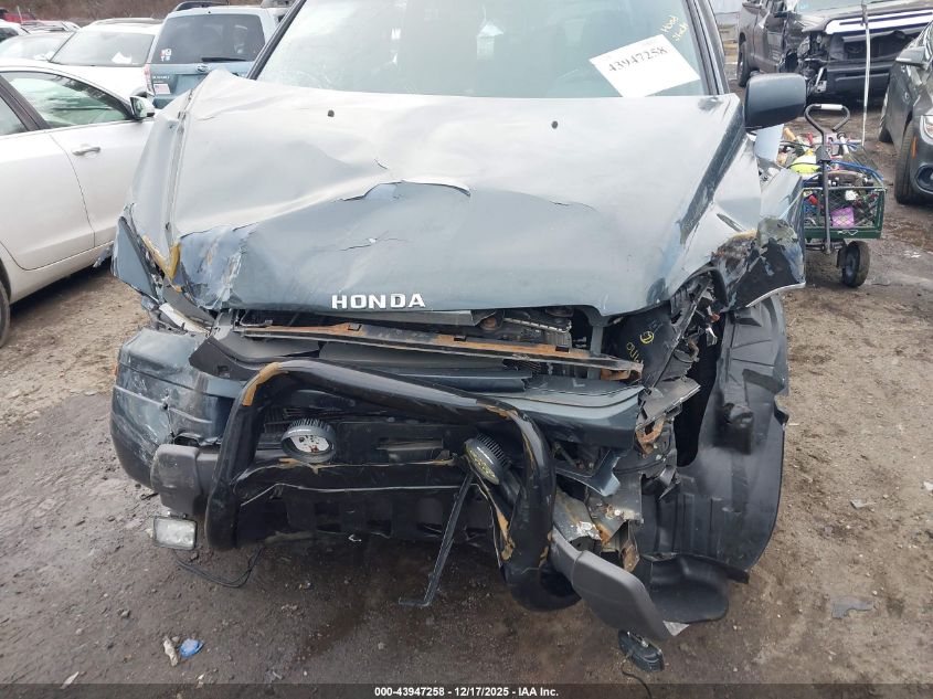 2004 Honda Pilot Lx VIN: 2HKYF18114H583496 Lot: 43947258