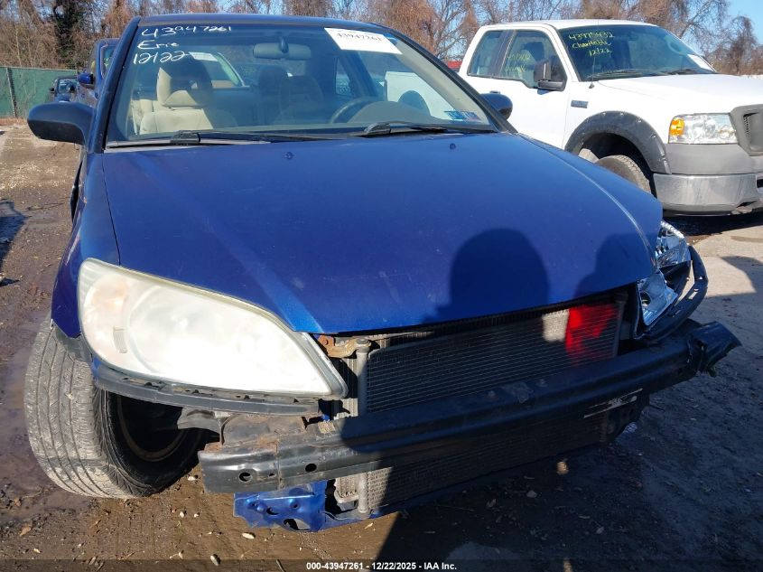 2005 Honda Civic Lx VIN: 1HGEM22565L018525 Lot: 43947261