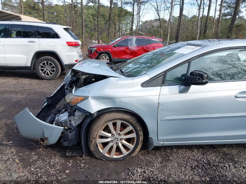 2012 Honda Civic Ex-L VIN: 19XFB2F99CE306695 Lot: 43947264