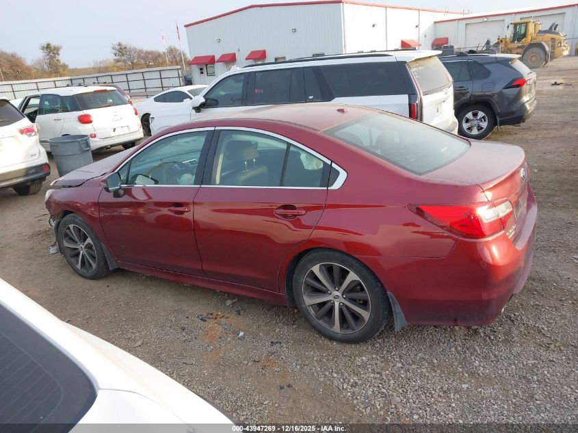 2015 Subaru Legacy 2.5I Limited VIN: 4S3BNBL64F3015100 Lot: 43947269