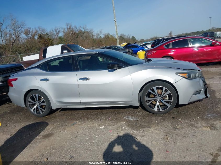 2018 Nissan Maxima 3.5 S VIN: 1N4AA6AP1JC402440 Lot: 43947270