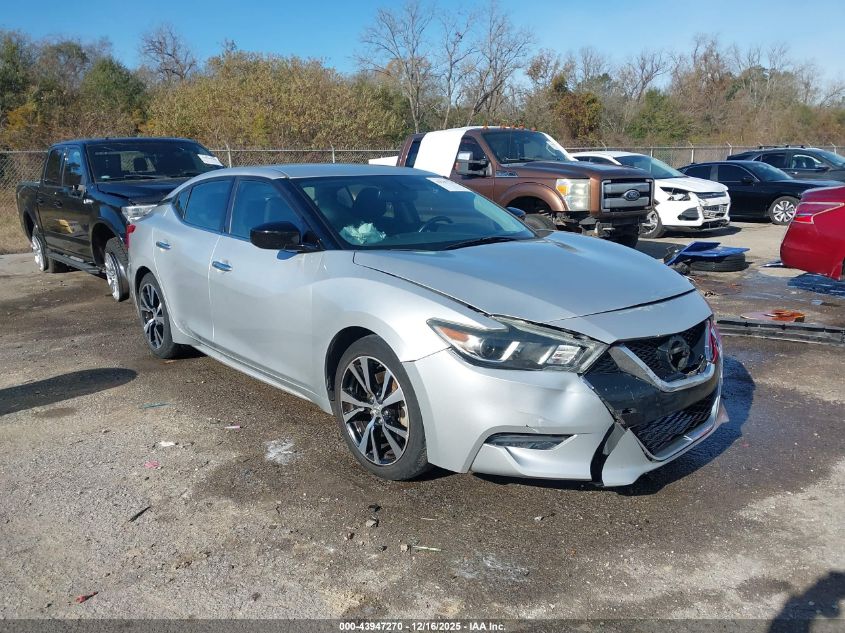 2018 Nissan Maxima 3.5 S VIN: 1N4AA6AP1JC402440 Lot: 43947270