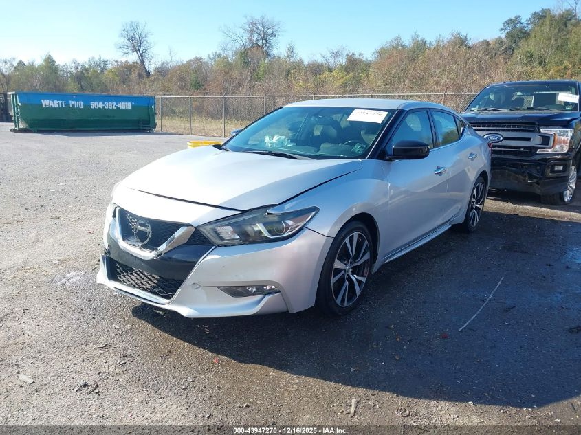 2018 Nissan Maxima 3.5 S VIN: 1N4AA6AP1JC402440 Lot: 43947270