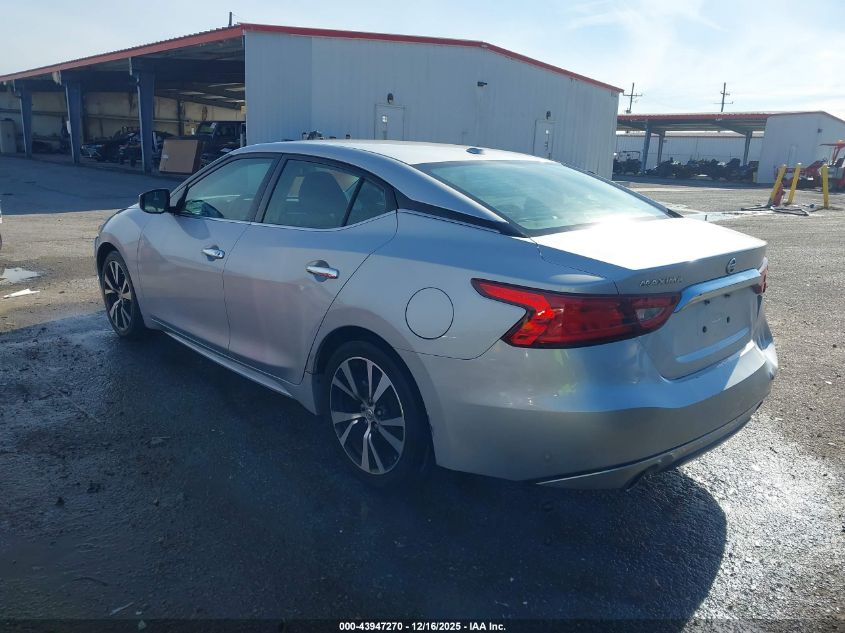2018 Nissan Maxima 3.5 S VIN: 1N4AA6AP1JC402440 Lot: 43947270