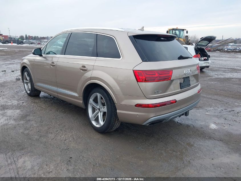2019 Audi Q7 55 Premium VIN: WA1VAAF77KD031877 Lot: 43947273