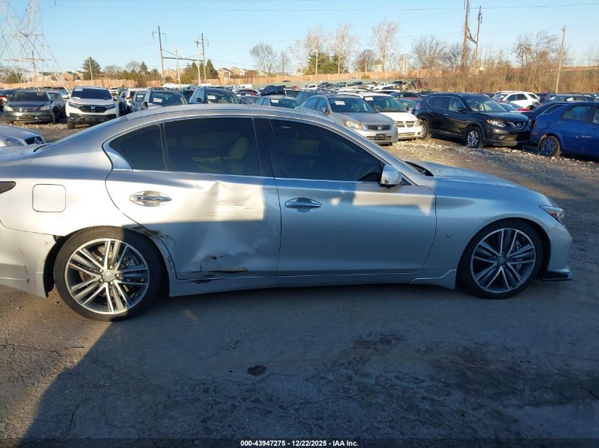 2015 Infiniti Q50 Sport VIN: JN1BV7AR8FM390298 Lot: 43947275