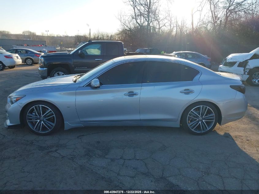 2015 Infiniti Q50 Sport VIN: JN1BV7AR8FM390298 Lot: 43947275