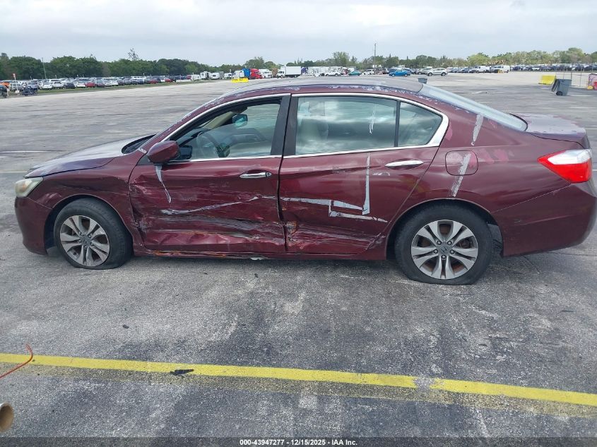 2015 Honda Accord Lx VIN: 1HGCR2F38FA155352 Lot: 43947277