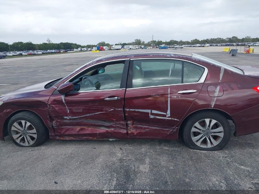 2015 Honda Accord Lx VIN: 1HGCR2F38FA155352 Lot: 43947277