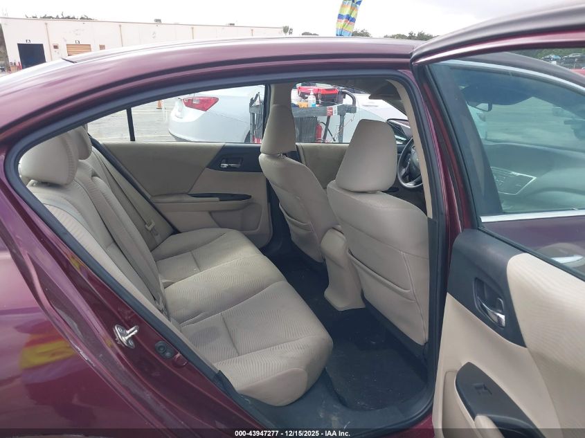 2015 Honda Accord Lx VIN: 1HGCR2F38FA155352 Lot: 43947277