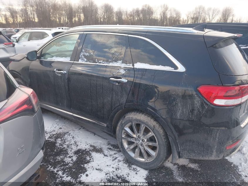 2016 Kia Sorento 3.3L Sxl VIN: 5XYPKDA5XGG087579 Lot: 43947283