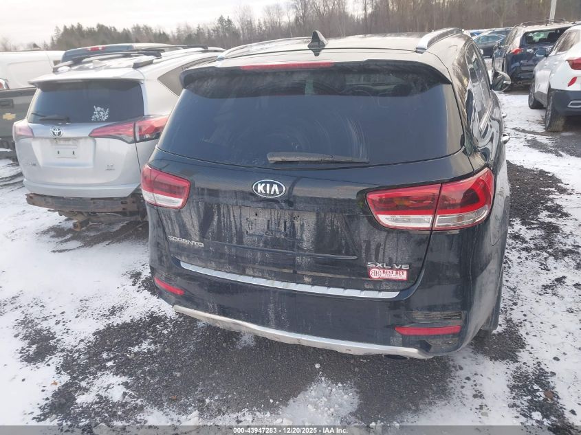 2016 Kia Sorento 3.3L Sxl VIN: 5XYPKDA5XGG087579 Lot: 43947283