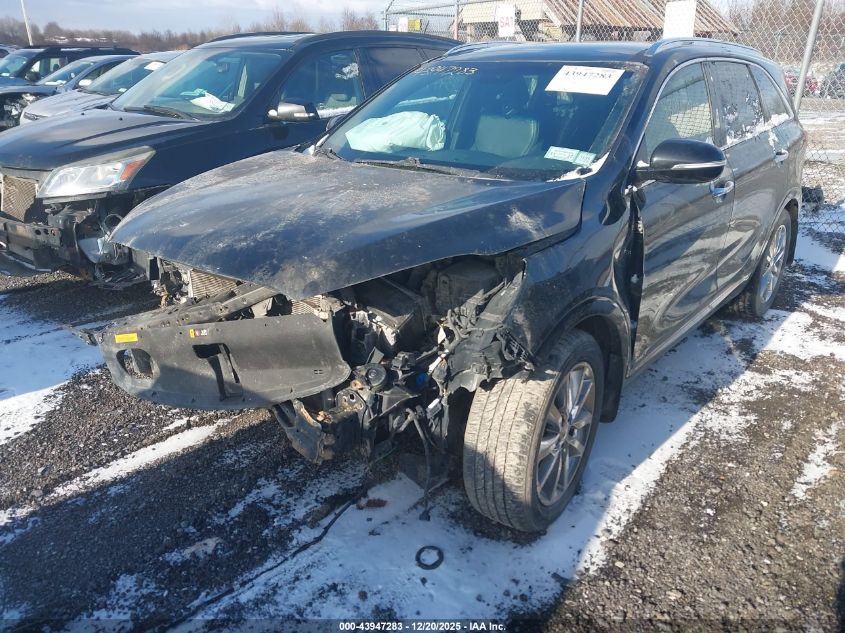 2016 Kia Sorento 3.3L Sxl VIN: 5XYPKDA5XGG087579 Lot: 43947283