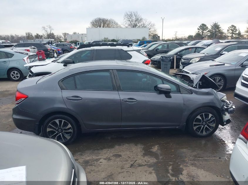 2014 Honda Civic Ex VIN: 19XFB2F84EE016505 Lot: 43947288