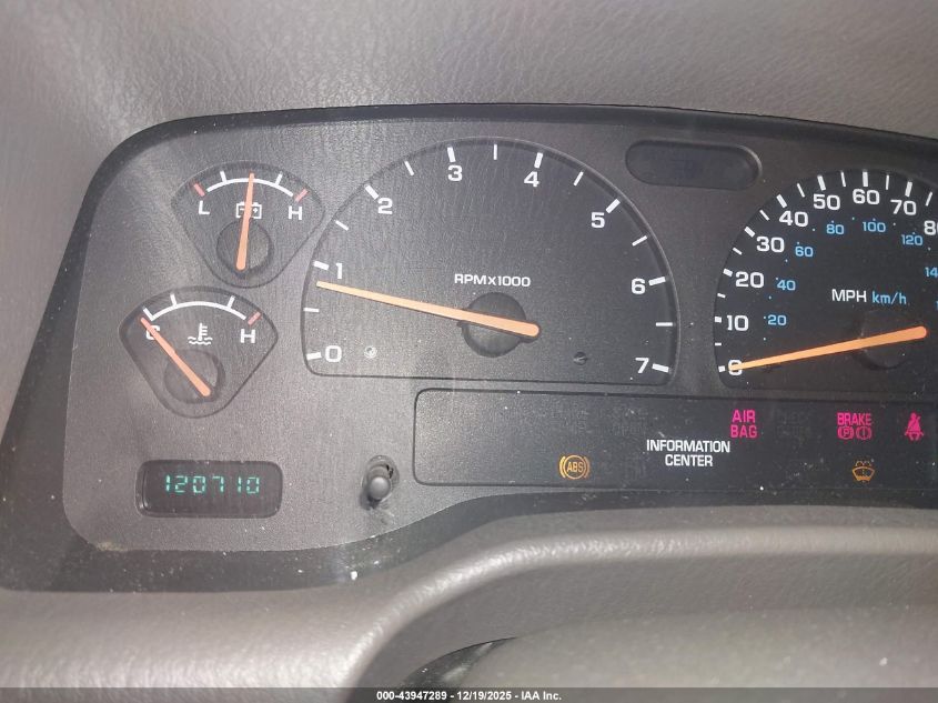 2001 Dodge Durango VIN: 1B4HS28NX1F638762 Lot: 43947289