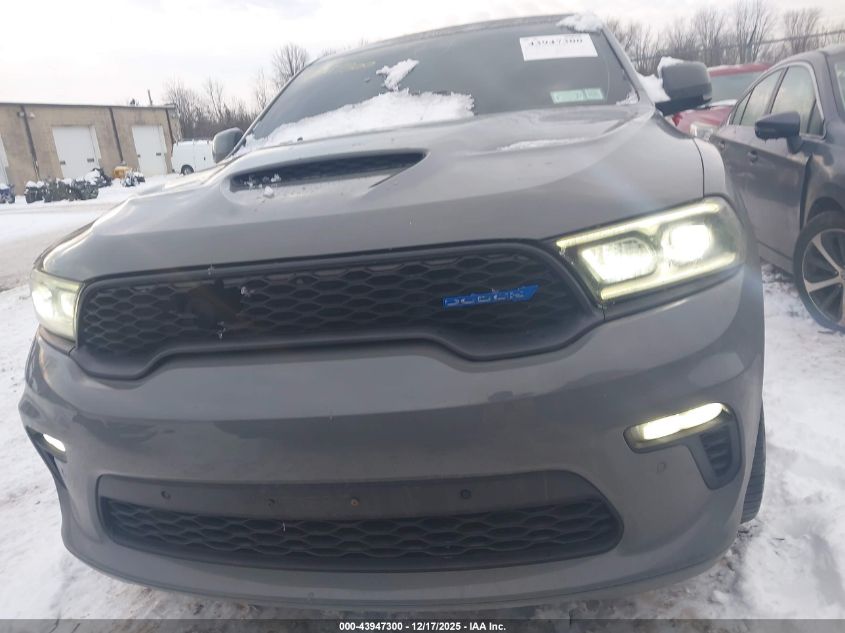 2021 Dodge Durango R/T VIN: 1C4SDJCT3MC520352 Lot: 43947300