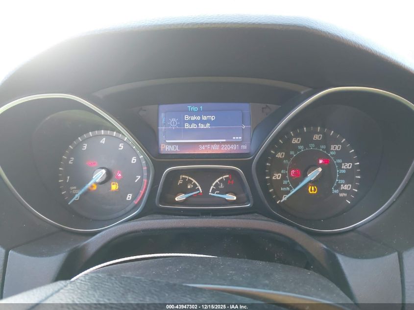 2013 Ford Focus Se VIN: 1FADP3F22DL245612 Lot: 43947302