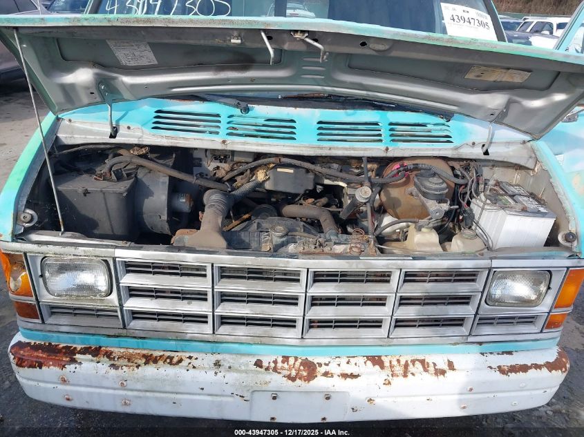 1988 Dodge Ram Van B150 VIN: 2B7FB13X9JK183224 Lot: 43947305