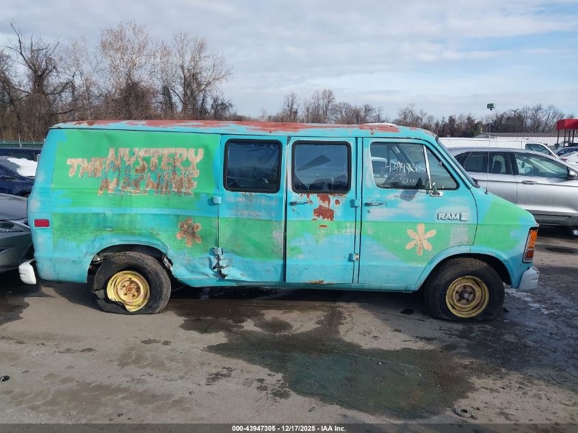 1988 Dodge Ram Van B150 VIN: 2B7FB13X9JK183224 Lot: 43947305