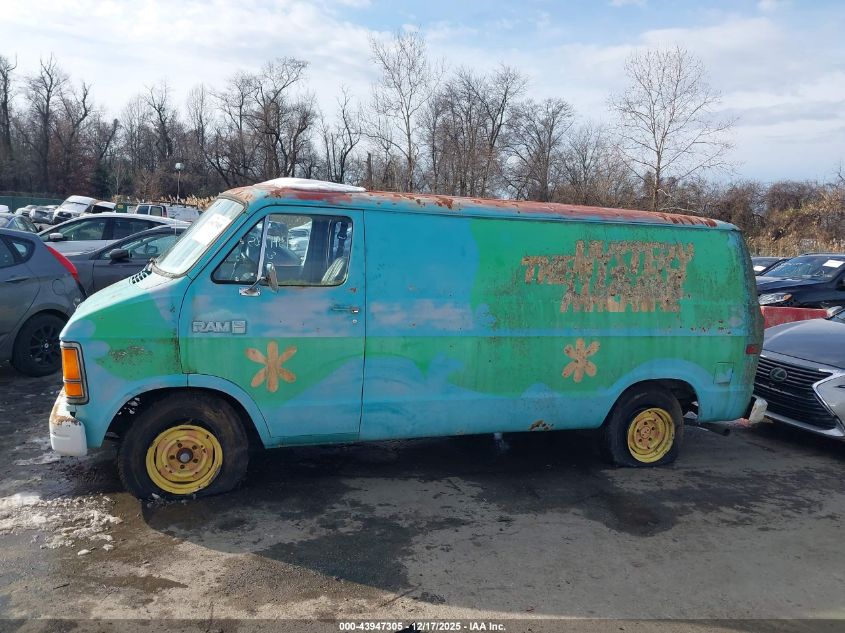 1988 Dodge Ram Van B150 VIN: 2B7FB13X9JK183224 Lot: 43947305