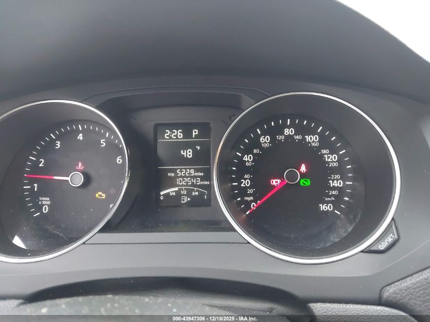 2016 Volkswagen Jetta 1.4T Se VIN: 3VWD67AJ6GM229092 Lot: 43947306