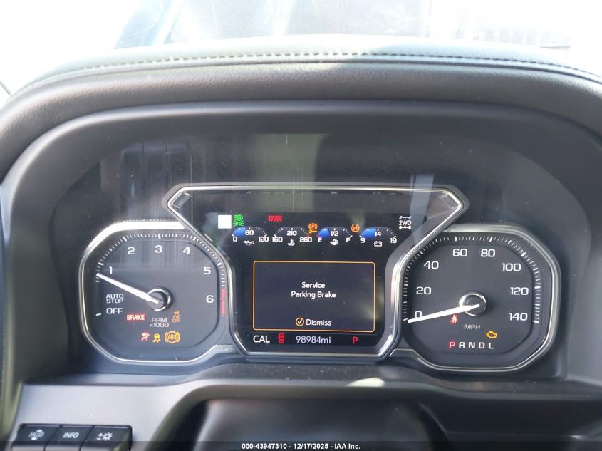 2020 GMC Sierra 1500 Denali VIN: 1GTU9FELXLZ271841 Lot: 43947310