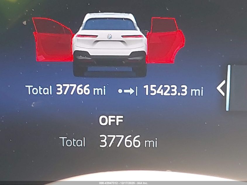 2024 BMW Ix xDrive50 VIN: WB523CF05RCP16943 Lot: 43947312