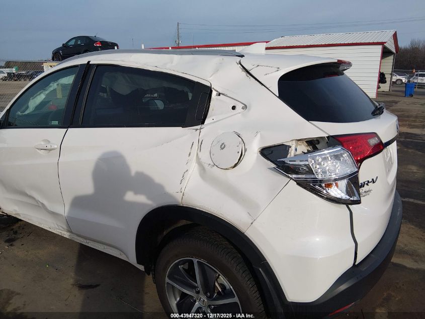 2021 Honda Hr-V 2Wd Ex VIN: 3CZRU5H54MM700206 Lot: 43947320