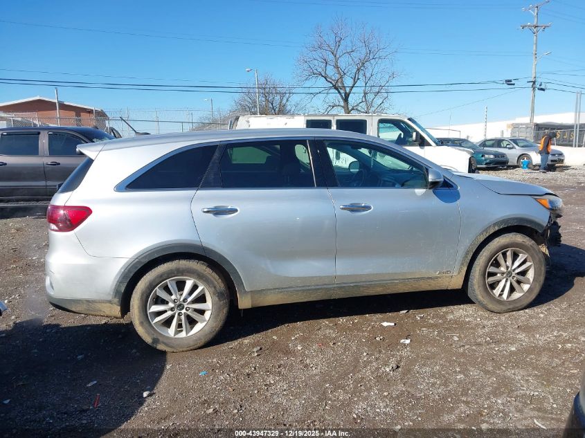 2019 Kia Sorento 3.3L Lx VIN: 5XYPGDA51KG442410 Lot: 43947329