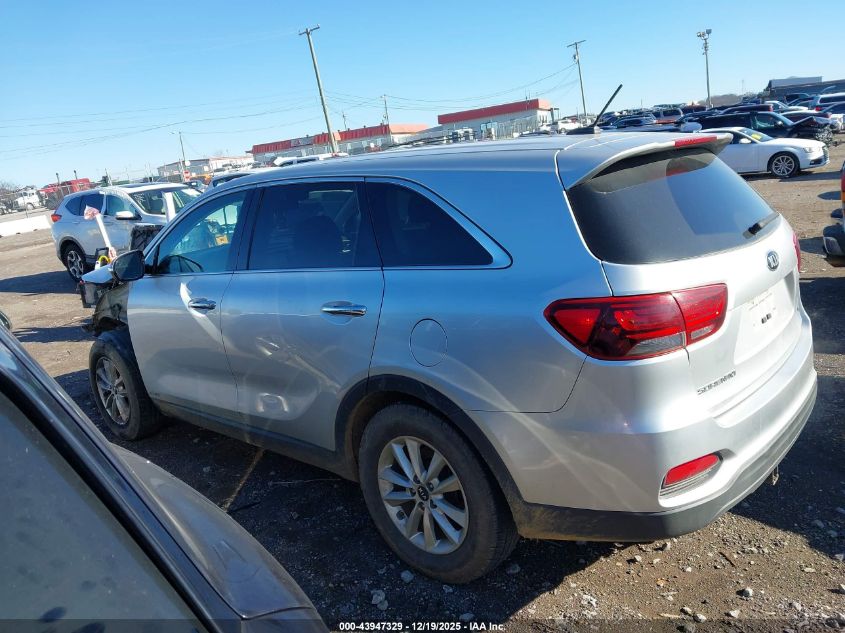 2019 Kia Sorento 3.3L Lx VIN: 5XYPGDA51KG442410 Lot: 43947329