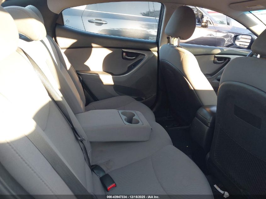 2014 Hyundai Elantra Se VIN: 5NPDH4AE6EH483807 Lot: 43947334