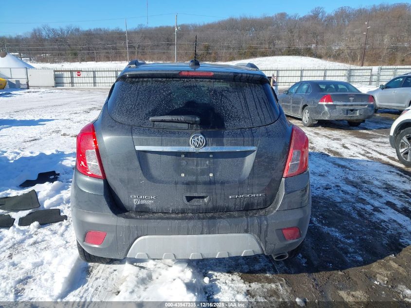 2016 Buick Encore VIN: KL4CJASB2GB704823 Lot: 43947335