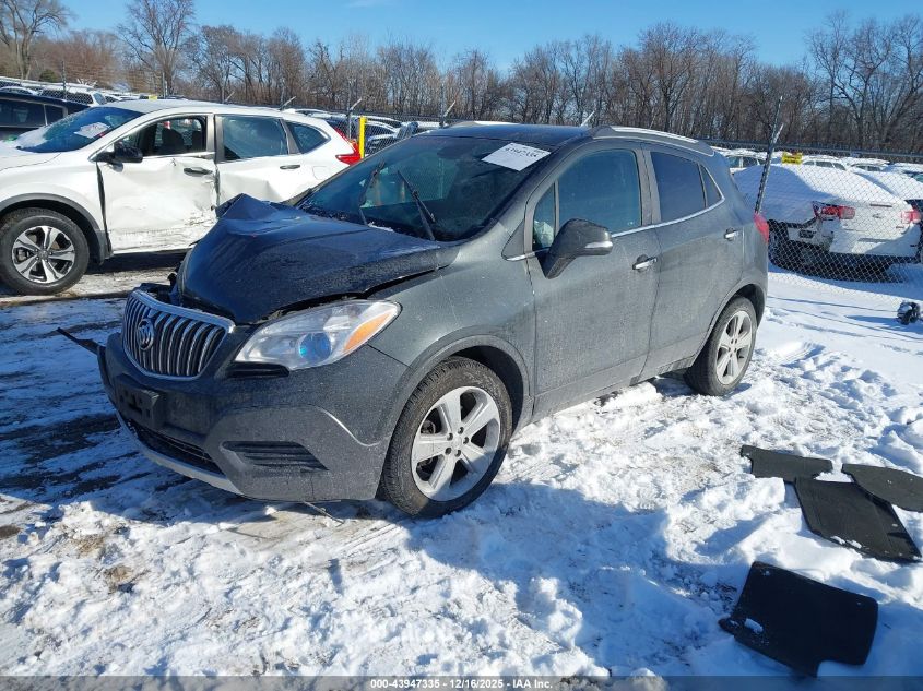 2016 Buick Encore VIN: KL4CJASB2GB704823 Lot: 43947335