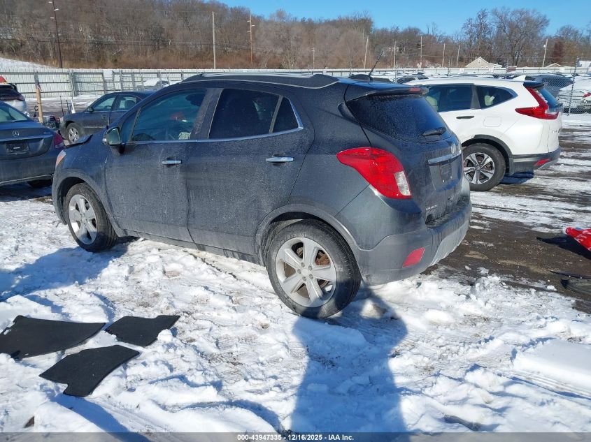 2016 Buick Encore VIN: KL4CJASB2GB704823 Lot: 43947335