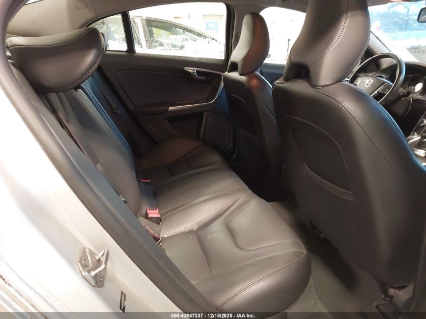 2015 Volvo S60 T5 VIN: YV126MFJ6F2367474 Lot: 43947337
