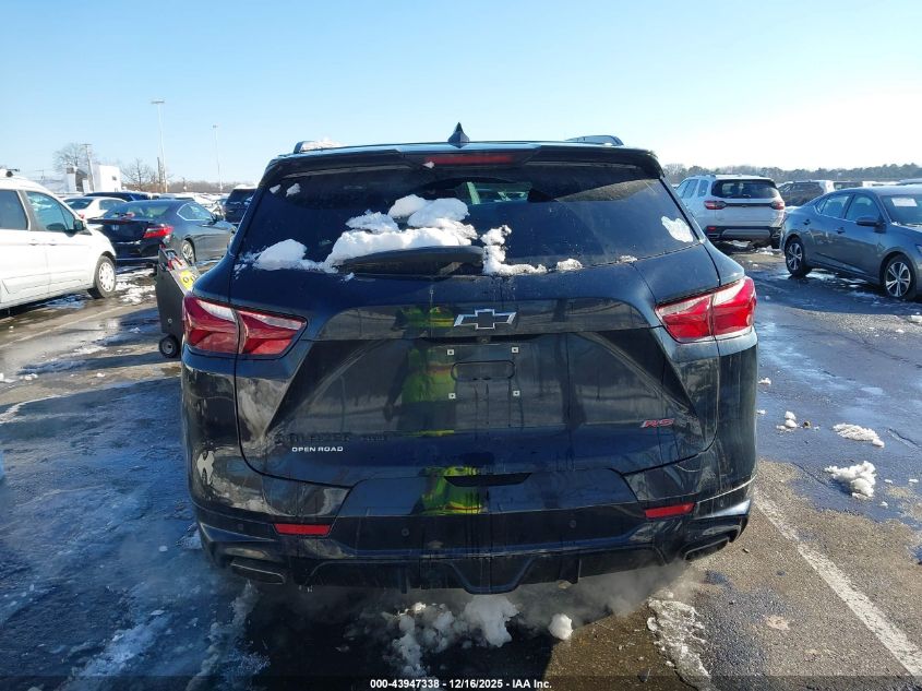 2022 Chevrolet Blazer Awd Rs VIN: 3GNKBKRS9NS222224 Lot: 43947338