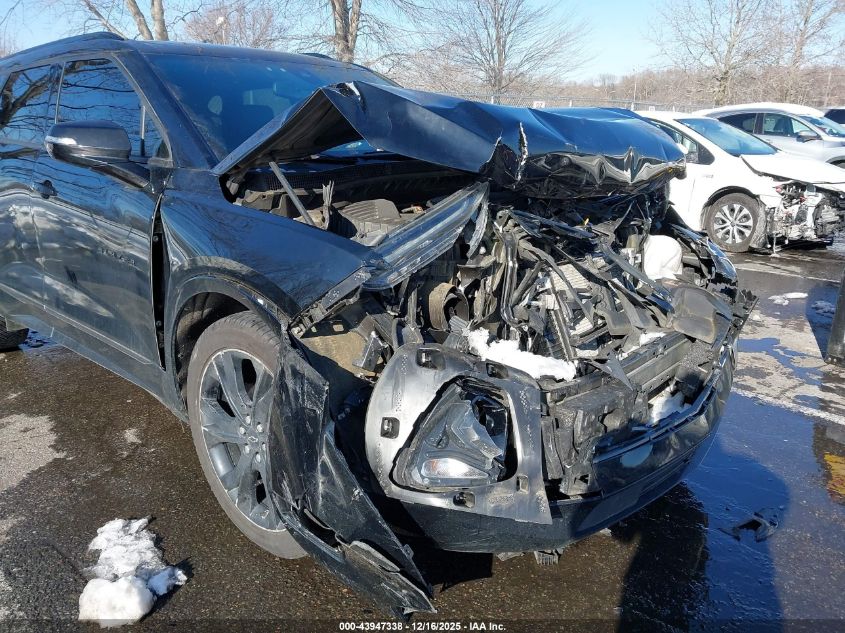 2022 Chevrolet Blazer Awd Rs VIN: 3GNKBKRS9NS222224 Lot: 43947338