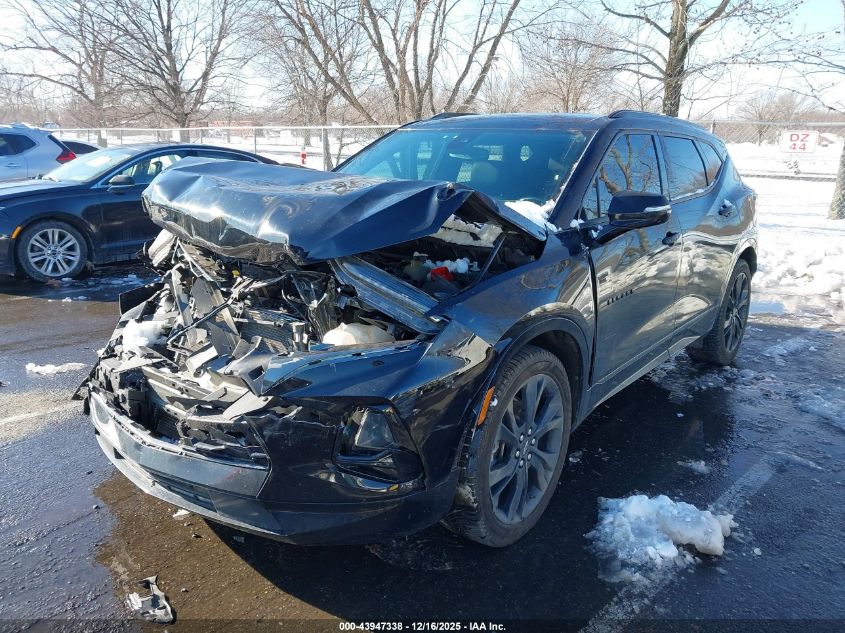 2022 Chevrolet Blazer Awd Rs VIN: 3GNKBKRS9NS222224 Lot: 43947338