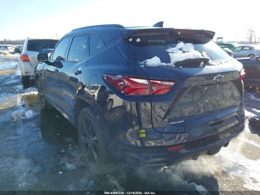2022 Chevrolet Blazer Awd Rs VIN: 3GNKBKRS9NS222224 Lot: 43947338
