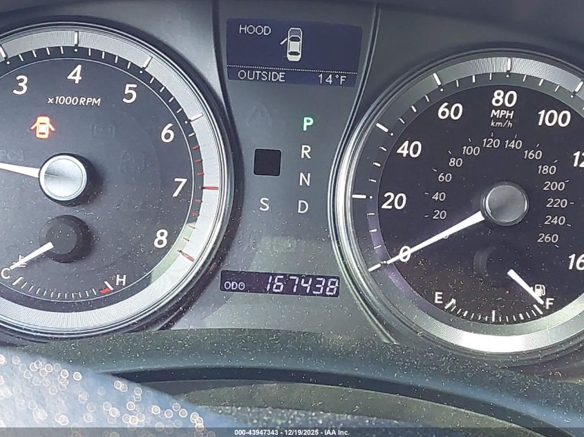 2011 Lexus Es 350 VIN: JTHBK1EG8B2466098 Lot: 43947343