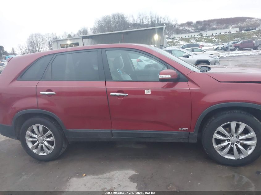 2011 Kia Sorento Ex V6 VIN: 5XYKUDA22BG022874 Lot: 43947347