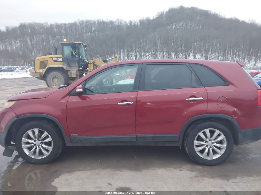 2011 Kia Sorento Ex V6 VIN: 5XYKUDA22BG022874 Lot: 43947347