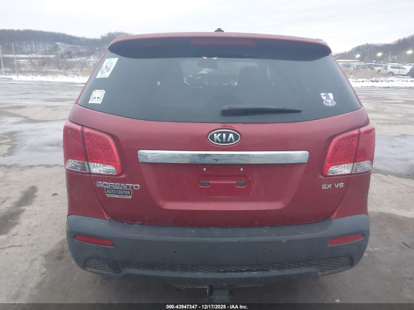 2011 Kia Sorento Ex V6 VIN: 5XYKUDA22BG022874 Lot: 43947347