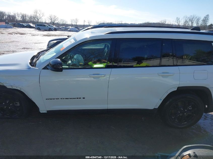 2025 Jeep Grand Cherokee L Altitude X 4X4 VIN: 1C4RJKAG4S8727433 Lot: 43947349
