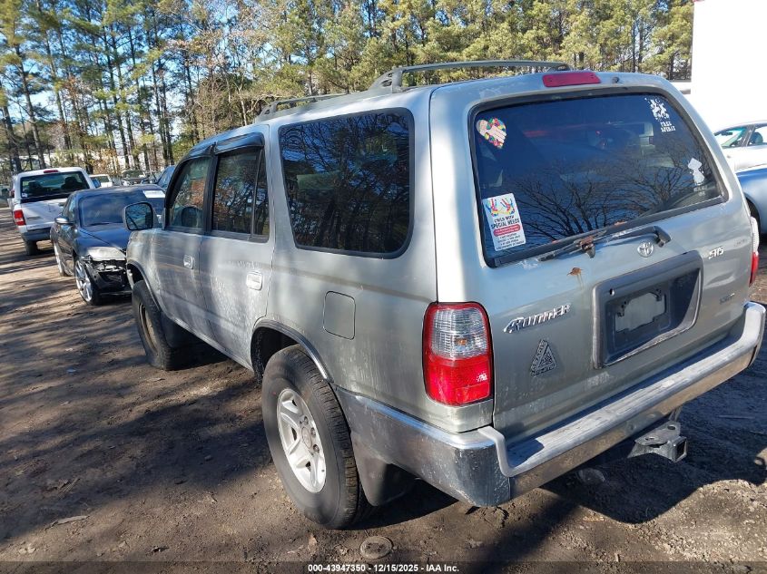 2001 Toyota 4Runner Sr5 V6 VIN: JT3HN86R810348255 Lot: 43947350
