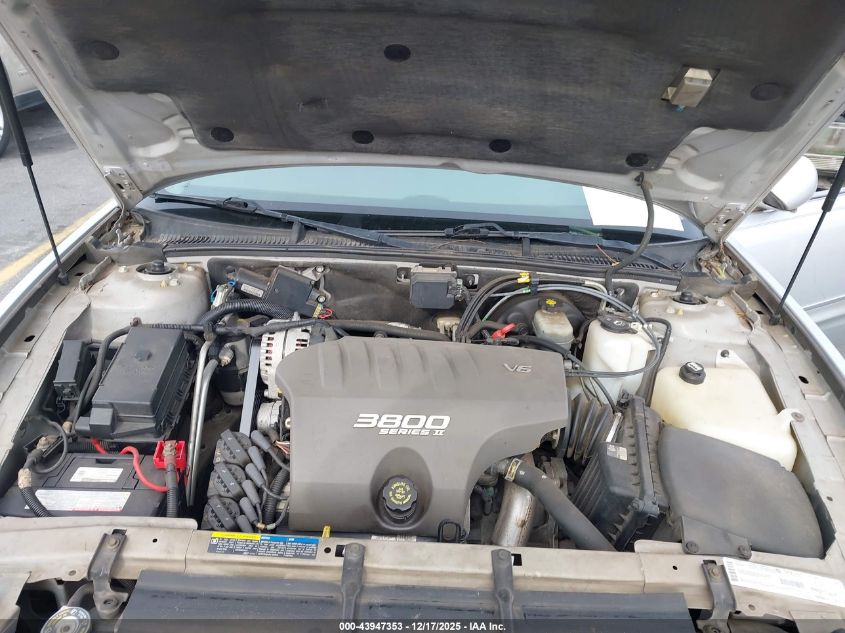 2002 Buick Park Avenue VIN: 1G4CW54K224166242 Lot: 43947353